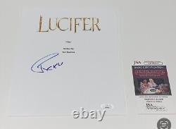 Tom Ellis Signed Lucifer Pilot Episode Script Autographed Jsa Coa