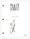 Tom Hardy Signed Autographed Peaky Blinders Series 2 Pilot Script ACOA COA