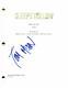 Tom Mison Signed Autograph Sleepy Hollow Full Pilot Script Watchmen
