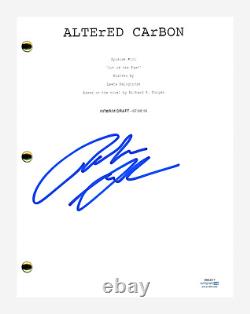 Torben Liebrecht Signed Autographed Altered Carbon Pilot Episode Script ACOA COA