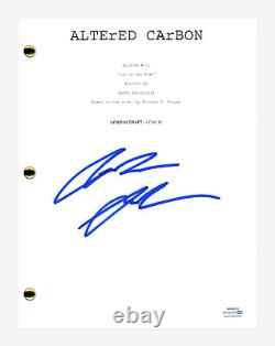 Torben Liebrecht Signed Autographed Altered Carbon Pilot Episode Script ACOA COA