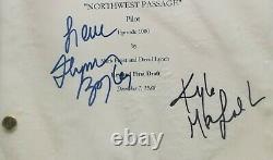 Twin Peaks Hand Signed Script Pilot Boyle, Kyle Maclachlan, Fenn + Laurie
