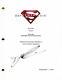 Tyler Hoechlin Signed Autograph Superman & Lois Full Pilot Script Teen Wolf