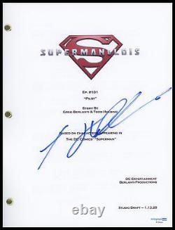 Tyler Hoechlin Superman & Lois AUTOGRAPH Signed Full Pilot Episode Script ACOA