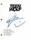 Tyler Posey Signed Autograph Teen Wolf Full Pilot Script Scott Mccall, Rare