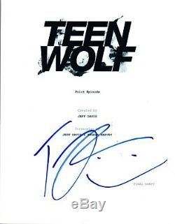 Tyler Posey Signed Autographed TEEN WOLF Pilot Episode Script COA