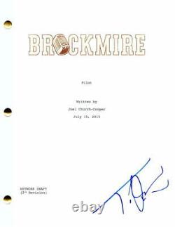 Tyrel Jackson Williams Signed Autograph Brockmire Pilot Script Disney Lab Rats