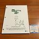 VINCE GILLIGAN SIGNED FULL 58 PAGE BREAKING BAD PILOT SCRIPT with BECKETT BAS COA