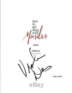 Viola Davis Signed Autographed HOW TO GET AWAY WITH MURDER Pilot Script COA VD