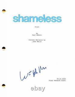 WILLIAM H MACY SIGNED AUTOGRAPH SHAMLESS FULL PILOT SCRIPT With EMMY ROSSUM