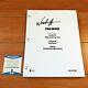WOOD HARRIS SIGNED THE WIRE FULL 64 PAGE PILOT EPISODE SCRIPT with BECKETT BAS COA