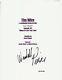 Wendell Pierce Signed The Wire 64 Page Pilot Full Script