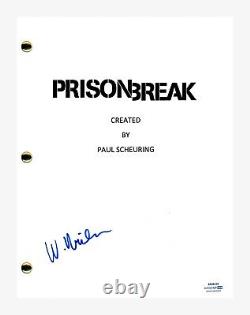 Wentworth Miller Signed Autograph Prison Break Pilot Script Screenplay ACOA COA