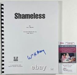 William H. Macy Signed Shameless Full Pilot Episode Script A Autograph JSA COA