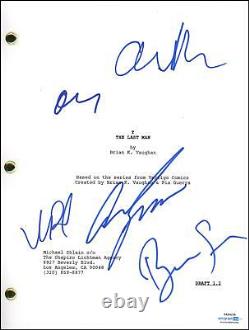 Y The Last Man Cast AUTOGRAPHS Signed Pilot Script Ben Schnetzer +4 ACOA
