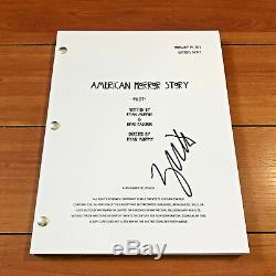 ZACHERY QUINTO SIGNED AMERICAN HORROR STORY PILOT FULL 60 PAGE SCRIPT with COA