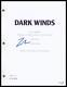 Zahn McClarnon Dark Winds AUTOGRAPH Signed Complete Pilot Episode Script ACOA