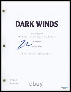 Zahn McClarnon Dark Winds AUTOGRAPH Signed Complete Pilot Episode Script ACOA